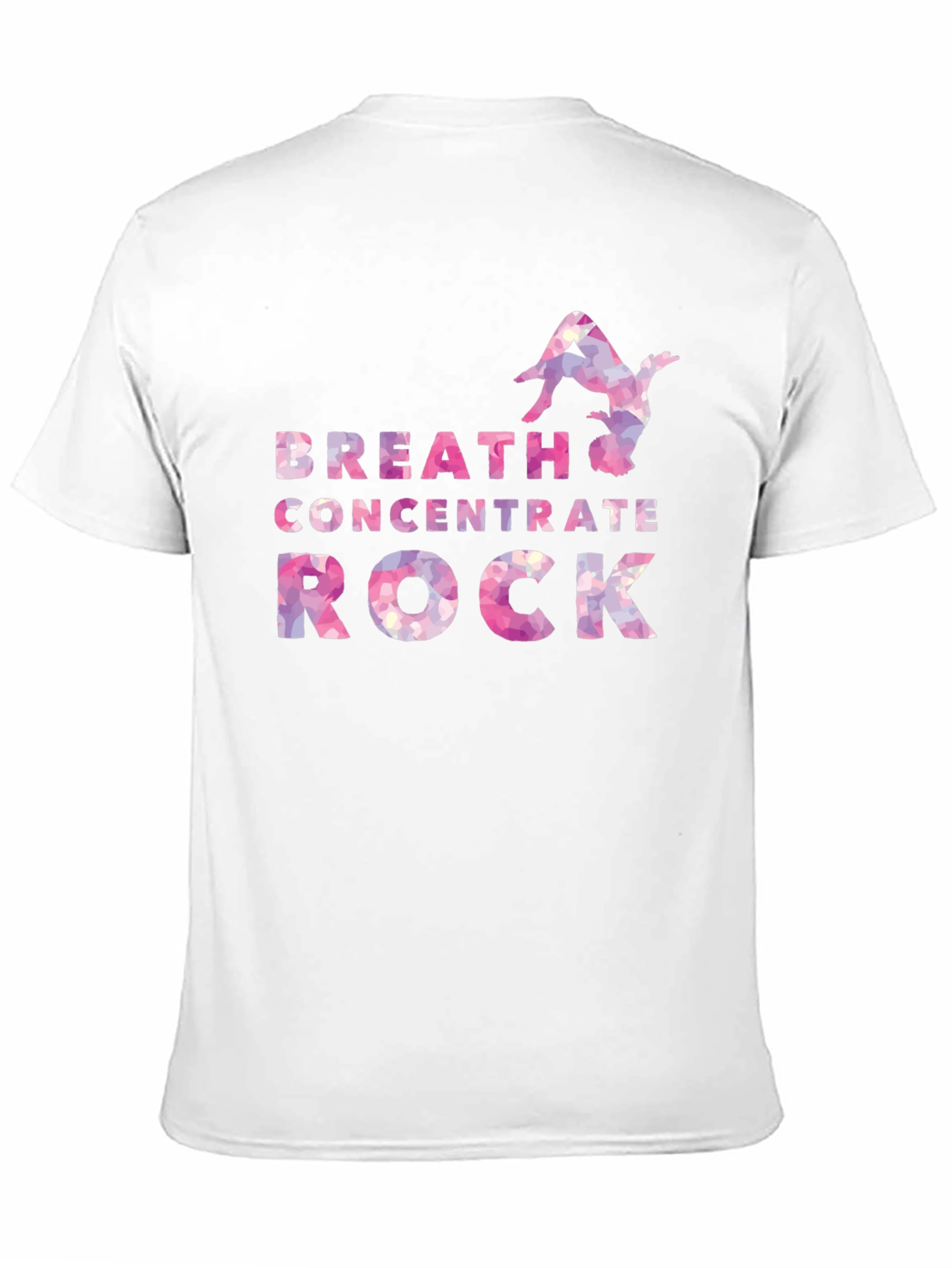 Breath Concentrate Rock Graphic Tee - Black