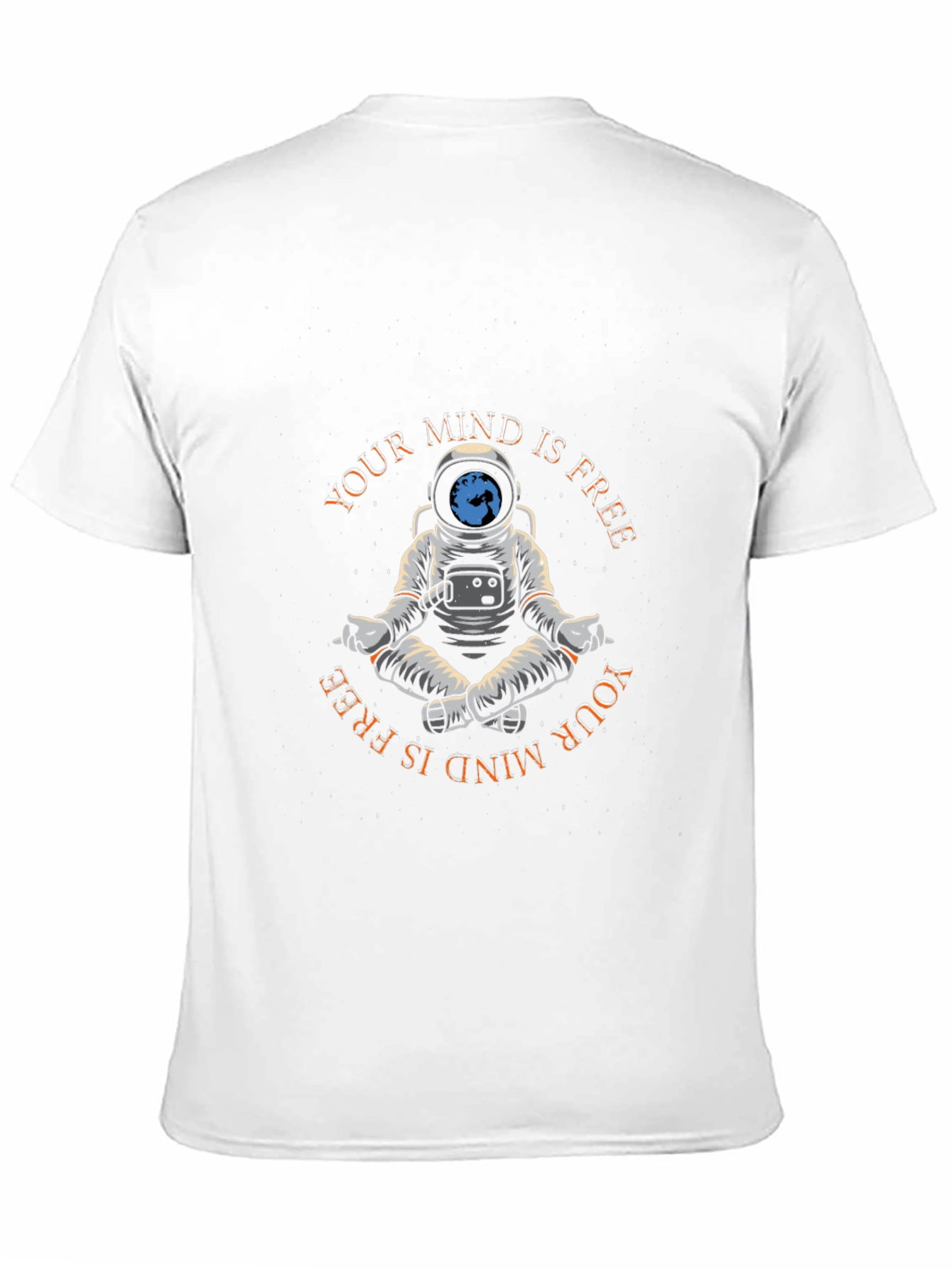 Astronaut Meditation T-Shirt - Your Mind is Free