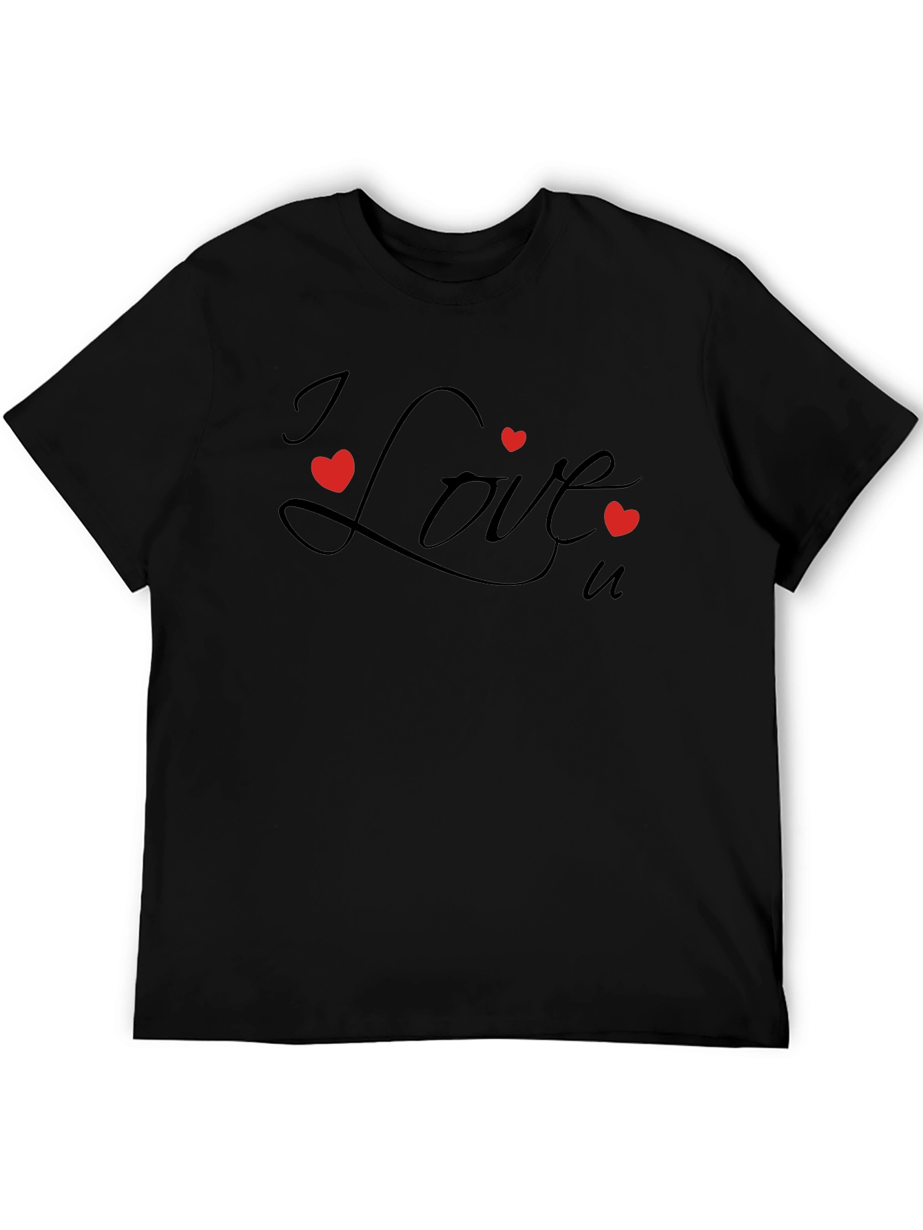 I Love U T-Shirt - Valentines Day Gift