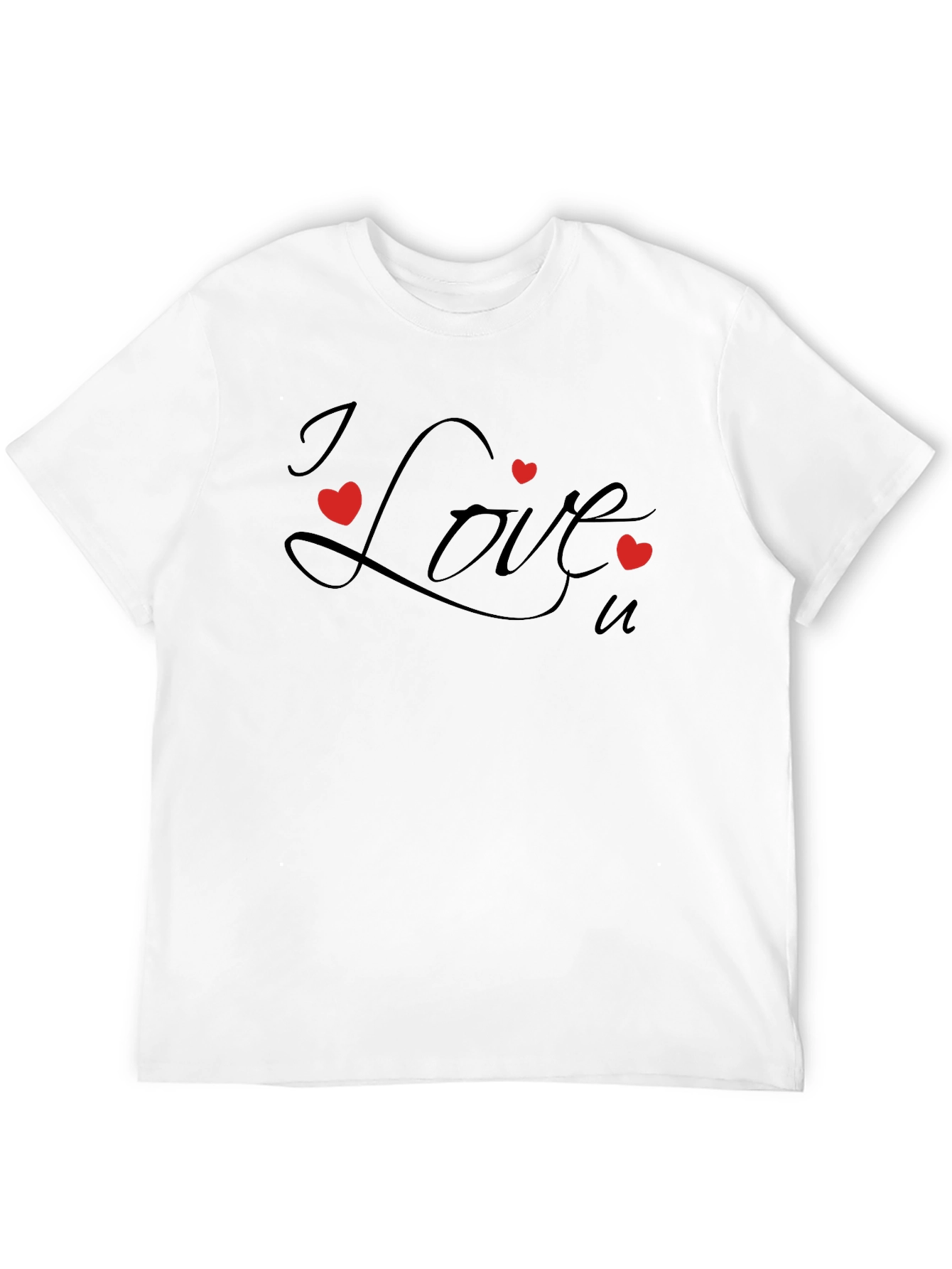 I Love U T-Shirt - Valentines Day Gift