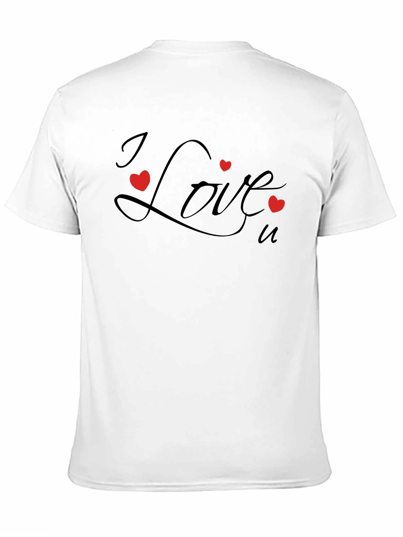 I Love U T-Shirt - Valentines Day Gift