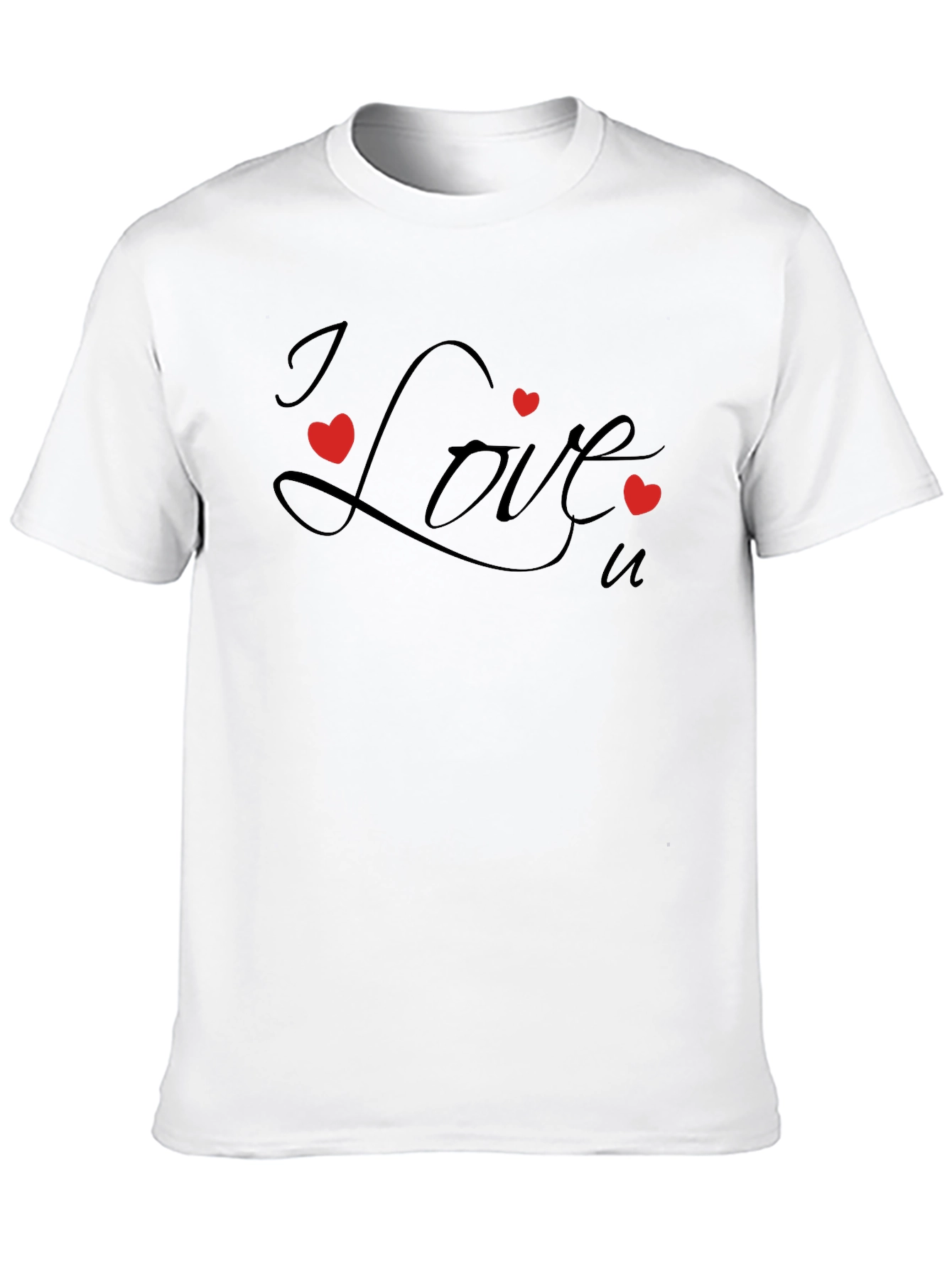 I Love U T-Shirt - Valentines Day Gift
