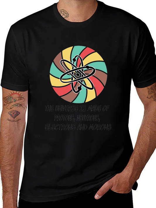 Universe Atoms Funny Graphic Tee