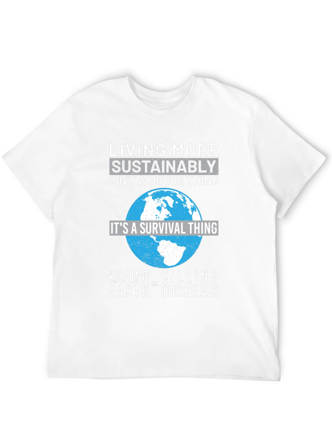 Eco-Conscious Earth Survival T-Shirt
