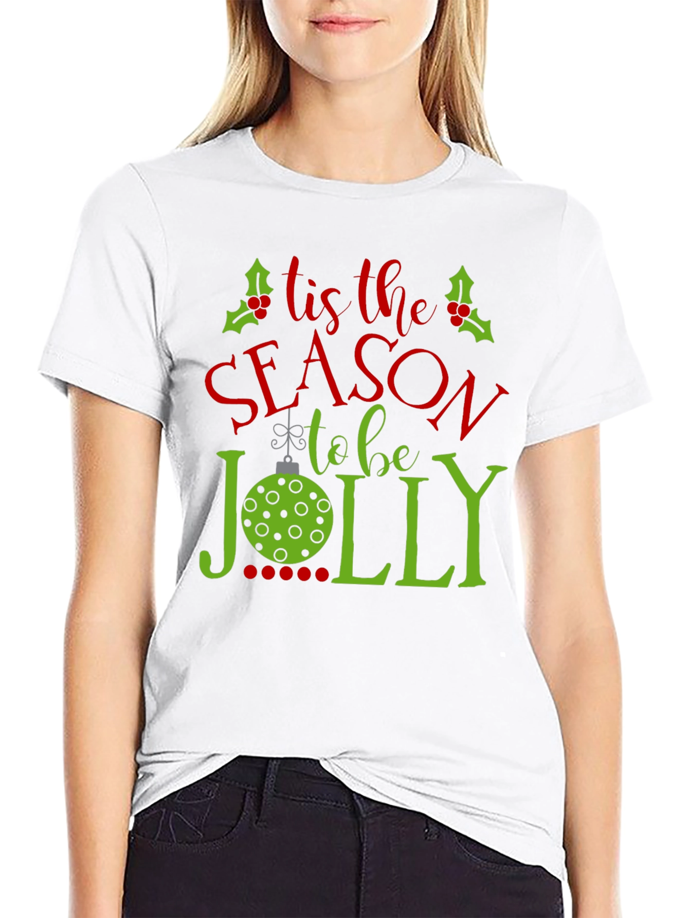Tis The Season To Be Jolly Graphic Tee