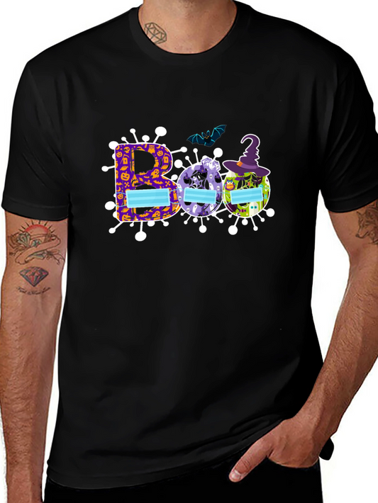 Halloween Boo Masked T-Shirt
