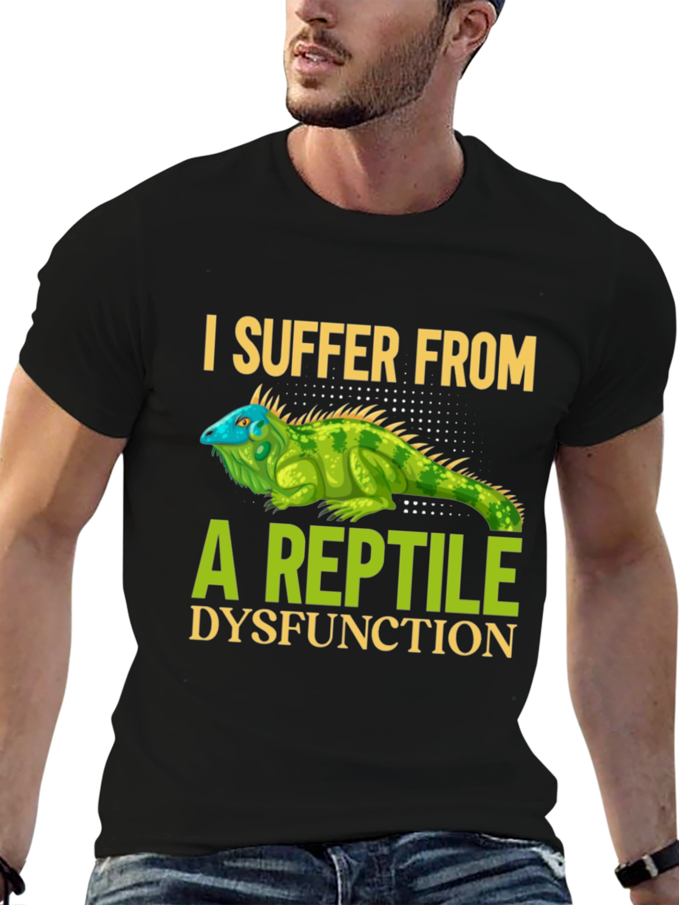 Reptile Dysfunction T-Shirt - Humorous Graphic Tee