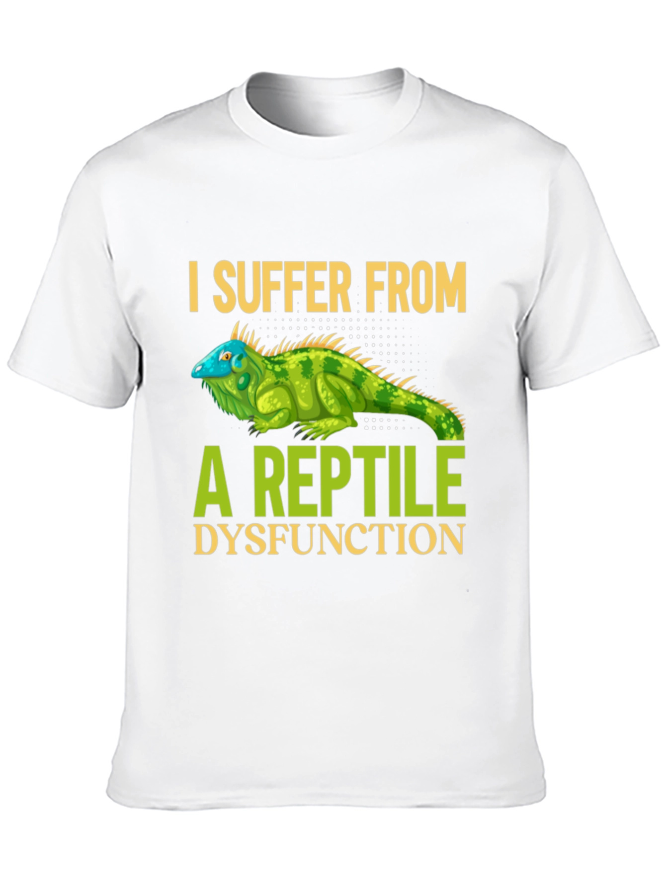Reptile Dysfunction T-Shirt - Humorous Graphic Tee