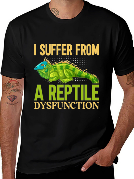 Reptile Dysfunction T-Shirt - Humorous Graphic Tee