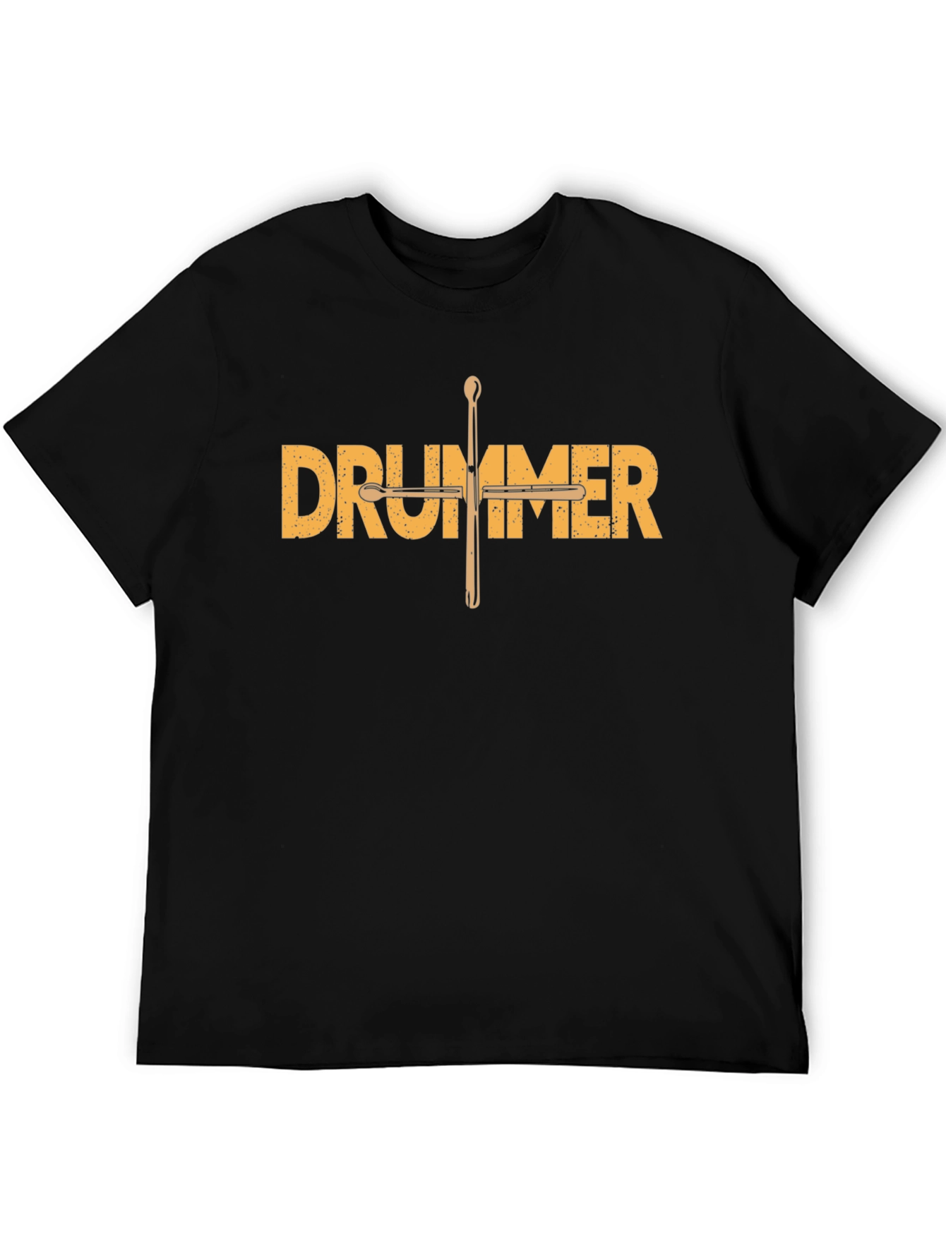Drummer Graphic Tee - Music Lover Shirt