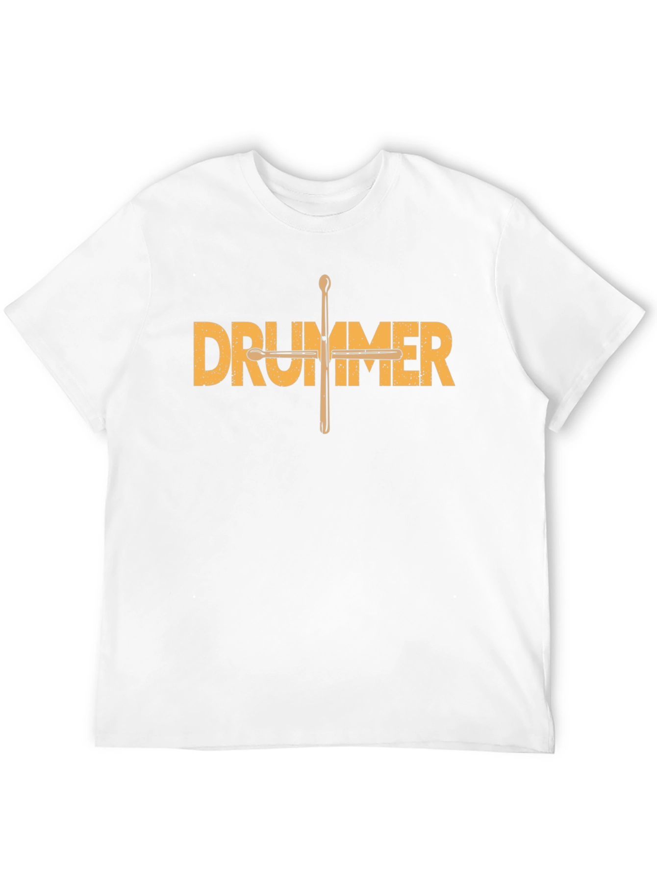Drummer Graphic Tee - Music Lover Shirt