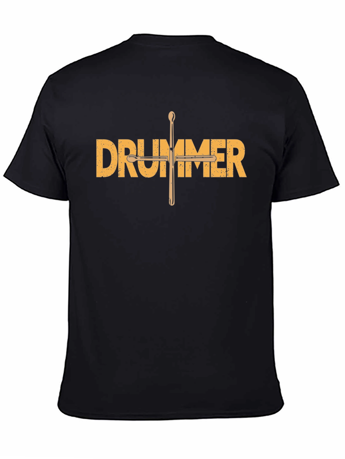Drummer Graphic Tee - Music Lover Shirt