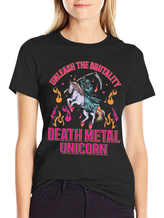 Death Metal Unicorn T-Shirt