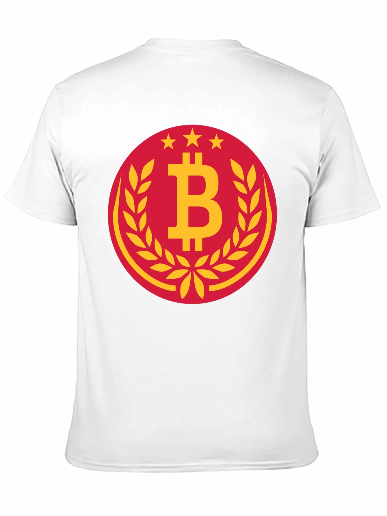 Bitcoin Circle Graphic Tee - Black Crypto T-Shirt