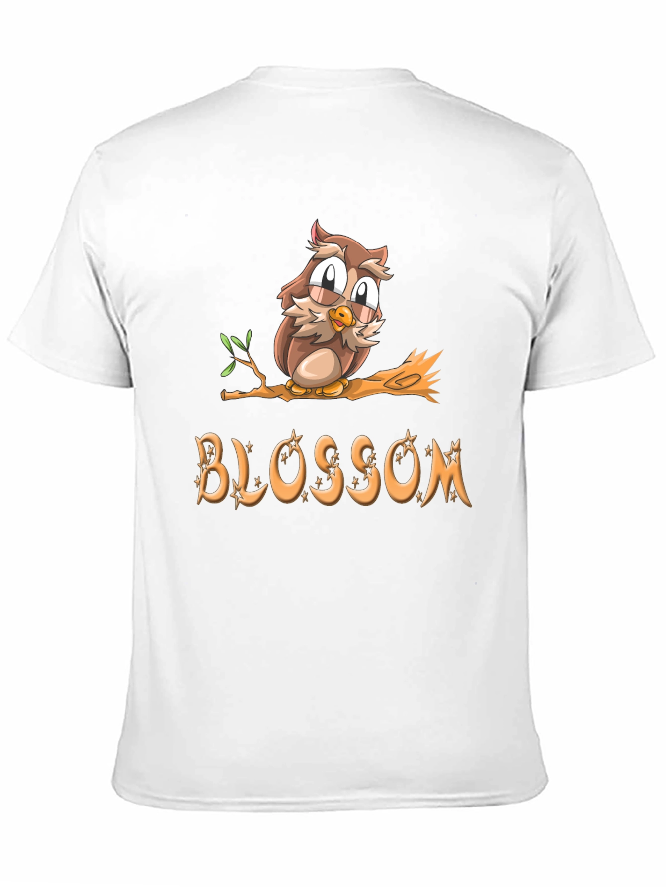 Cute Owl Blossom T-Shirt - Unisex Graphic Tee