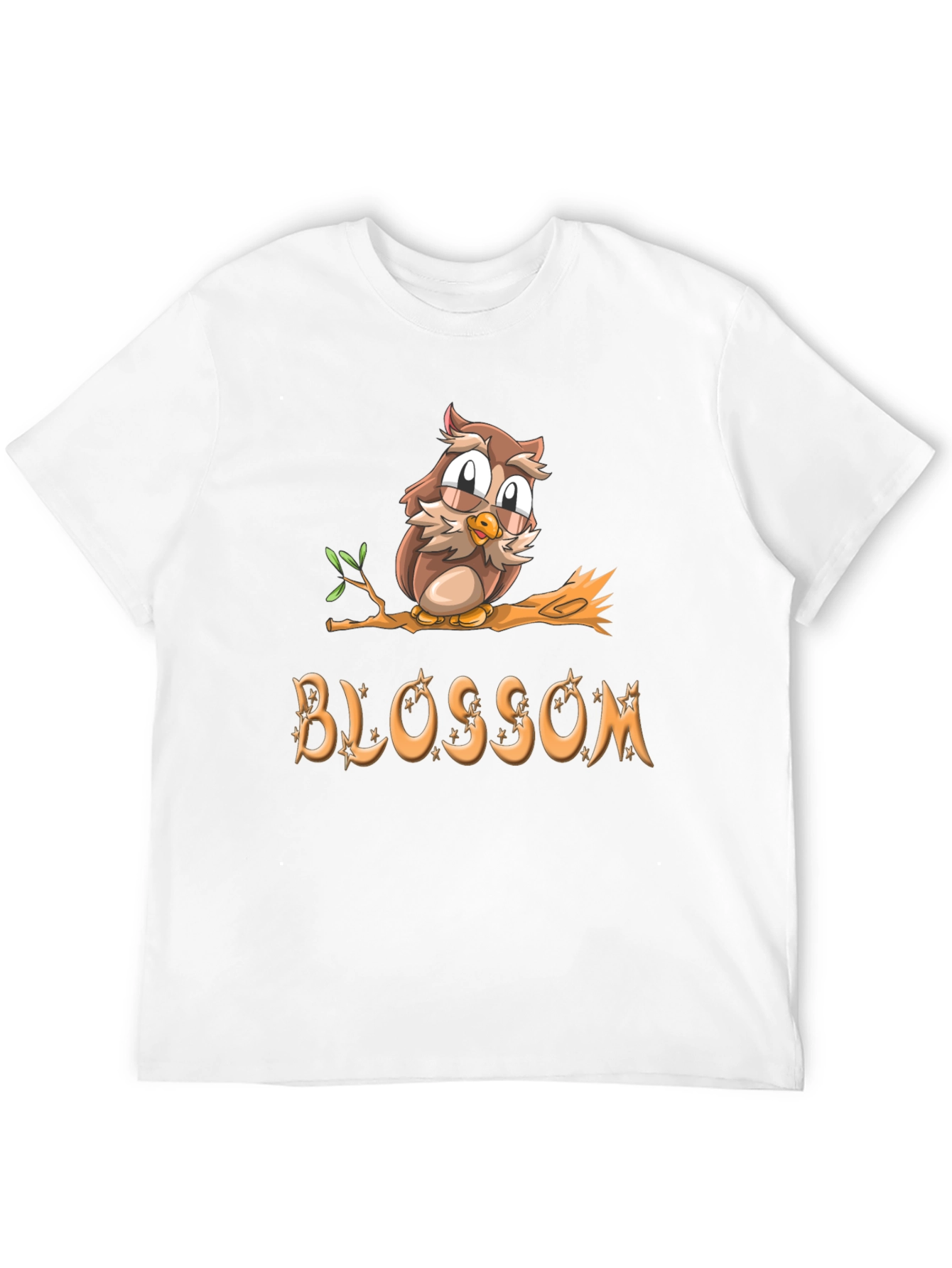 Cute Owl Blossom T-Shirt - Unisex Graphic Tee
