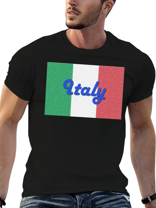 Italy Flag T-Shirt - Italian Pride Graphic Tee