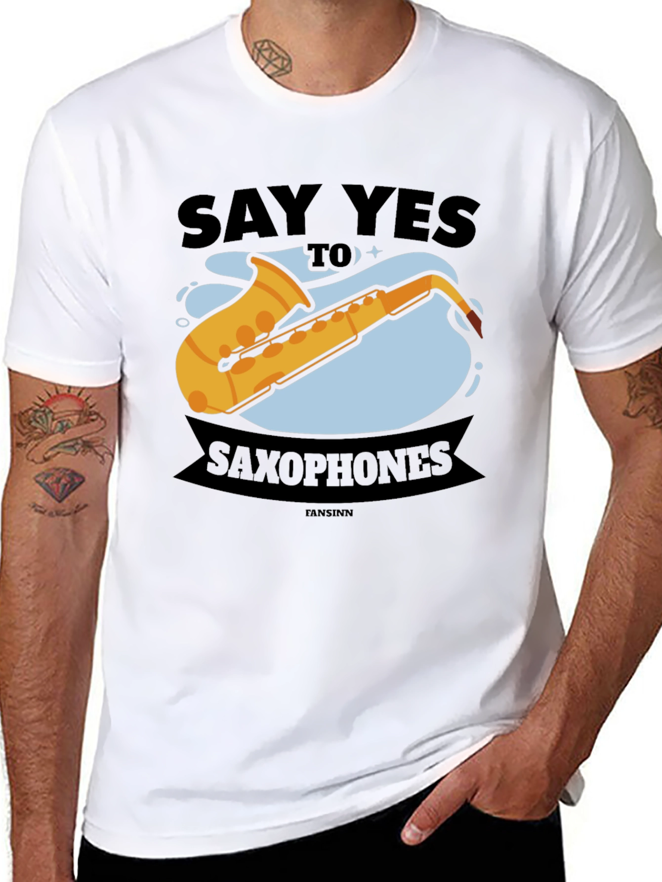 Say Yes to Saxophones T-Shirt