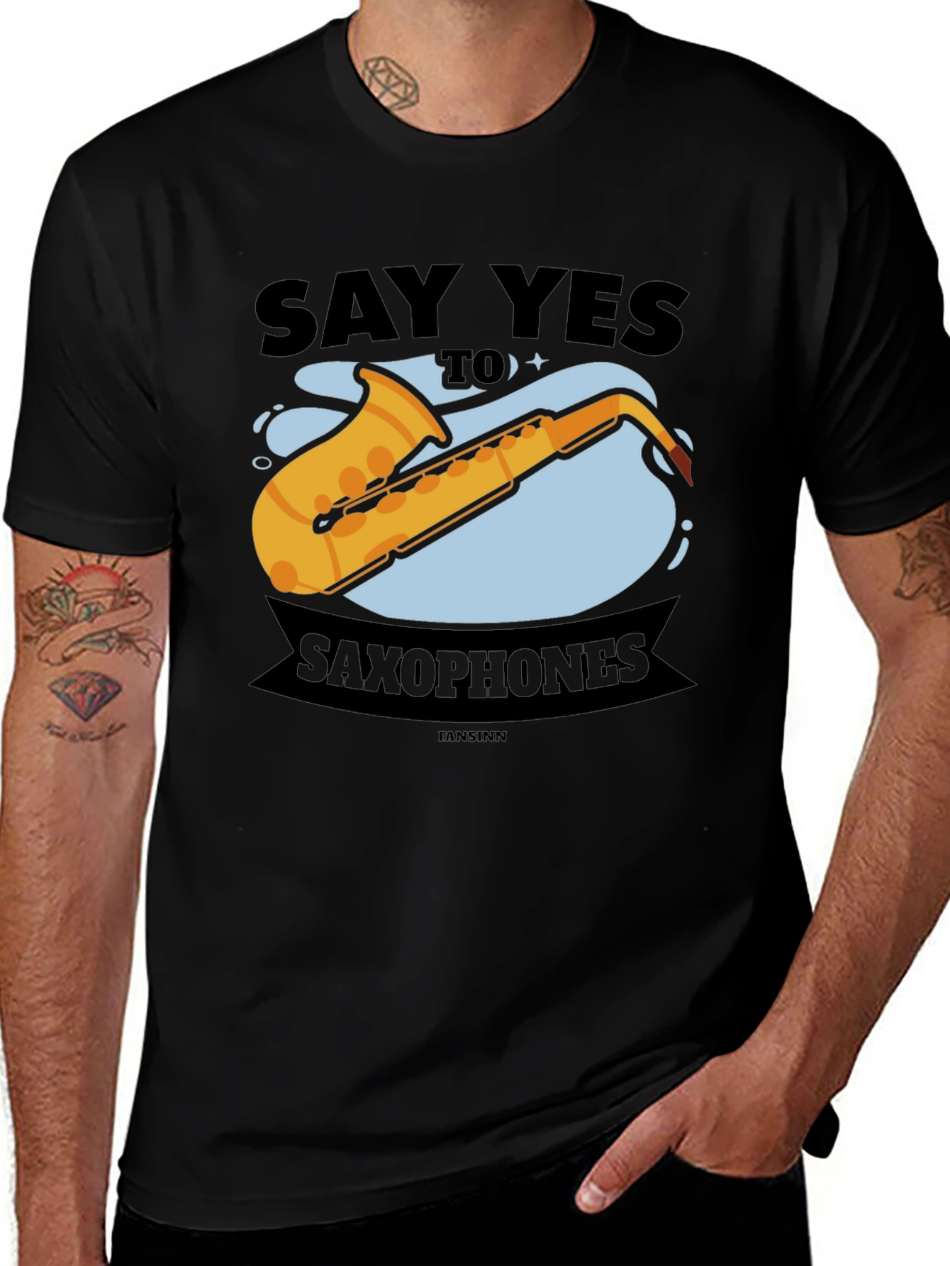 Say Yes to Saxophones T-Shirt