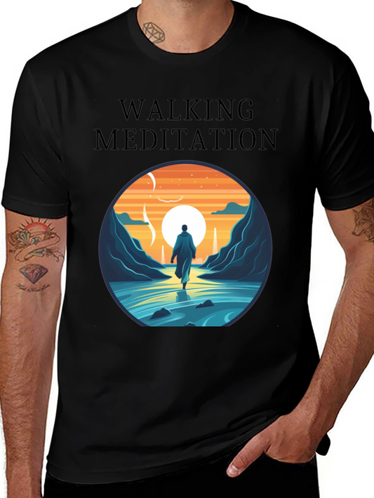 Walking Meditation Graphic Tee