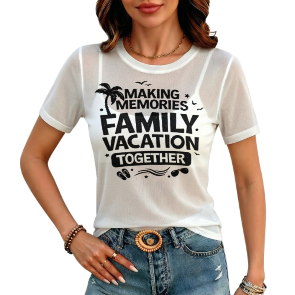 Making Memories Family Vacation Together Graphic Tee | Matching Family Trip Shirt(z1196)