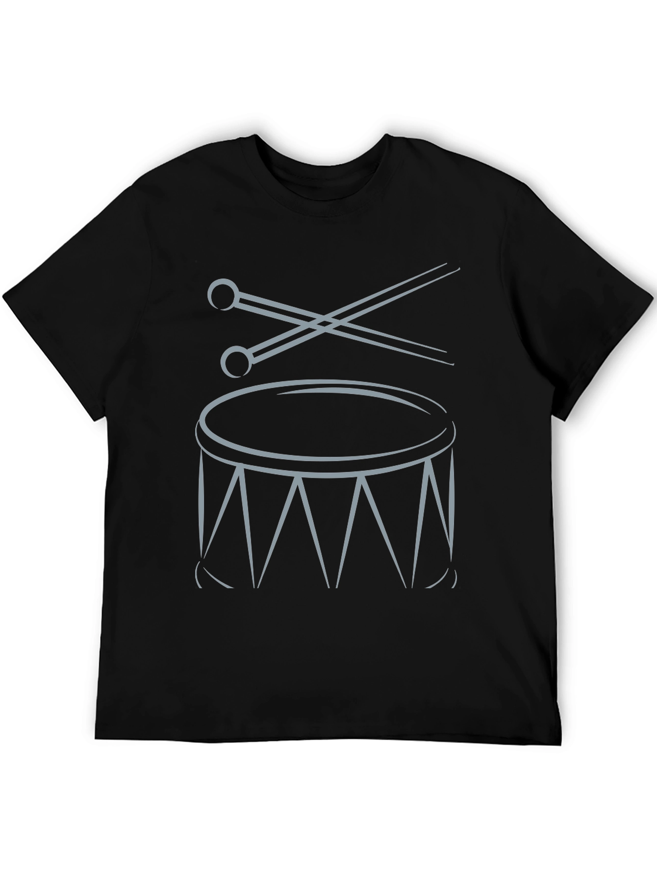 Drum Kit Graphic Tee - Musician T-Shirt
