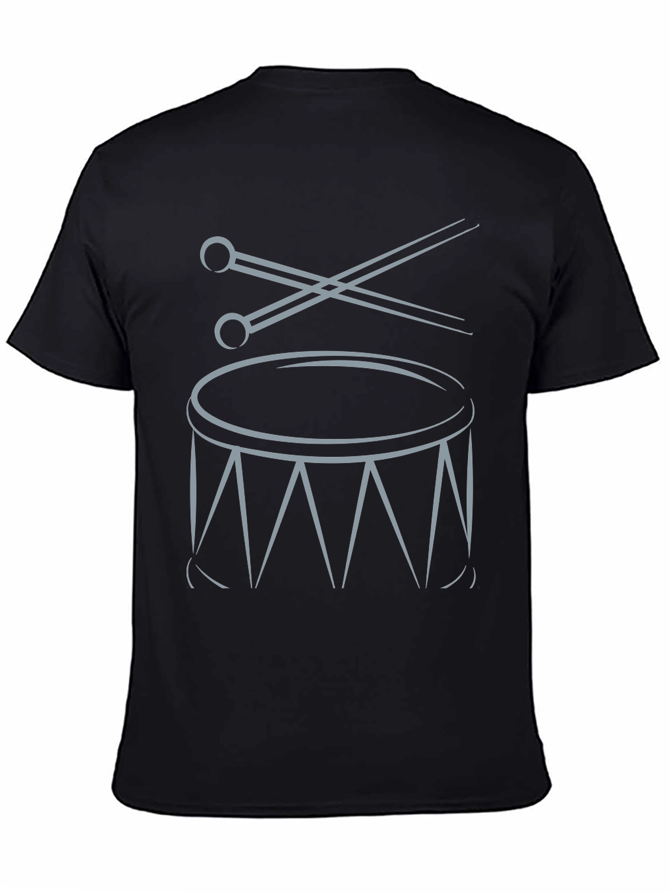 Drum Kit Graphic Tee - Musician T-Shirt