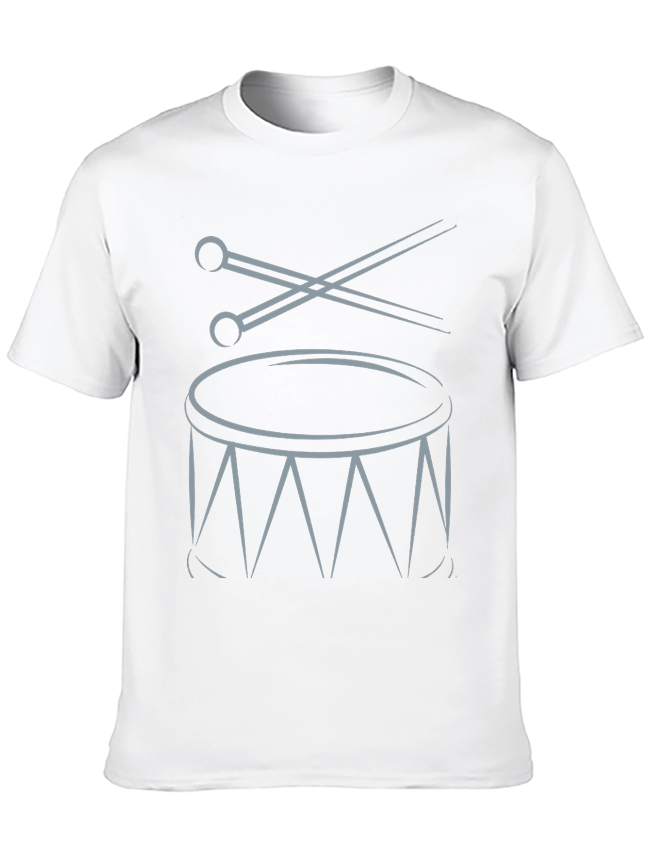 Drum Kit Graphic Tee - Musician T-Shirt