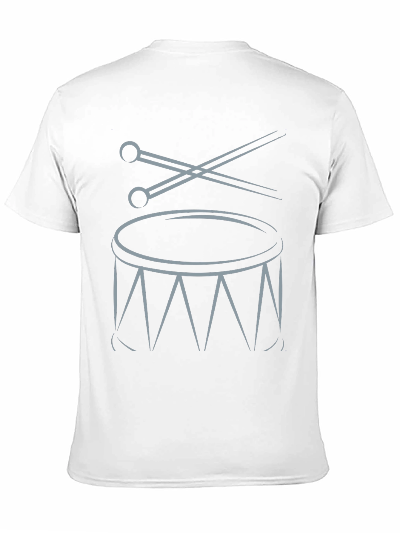 Drum Kit Graphic Tee - Musician T-Shirt