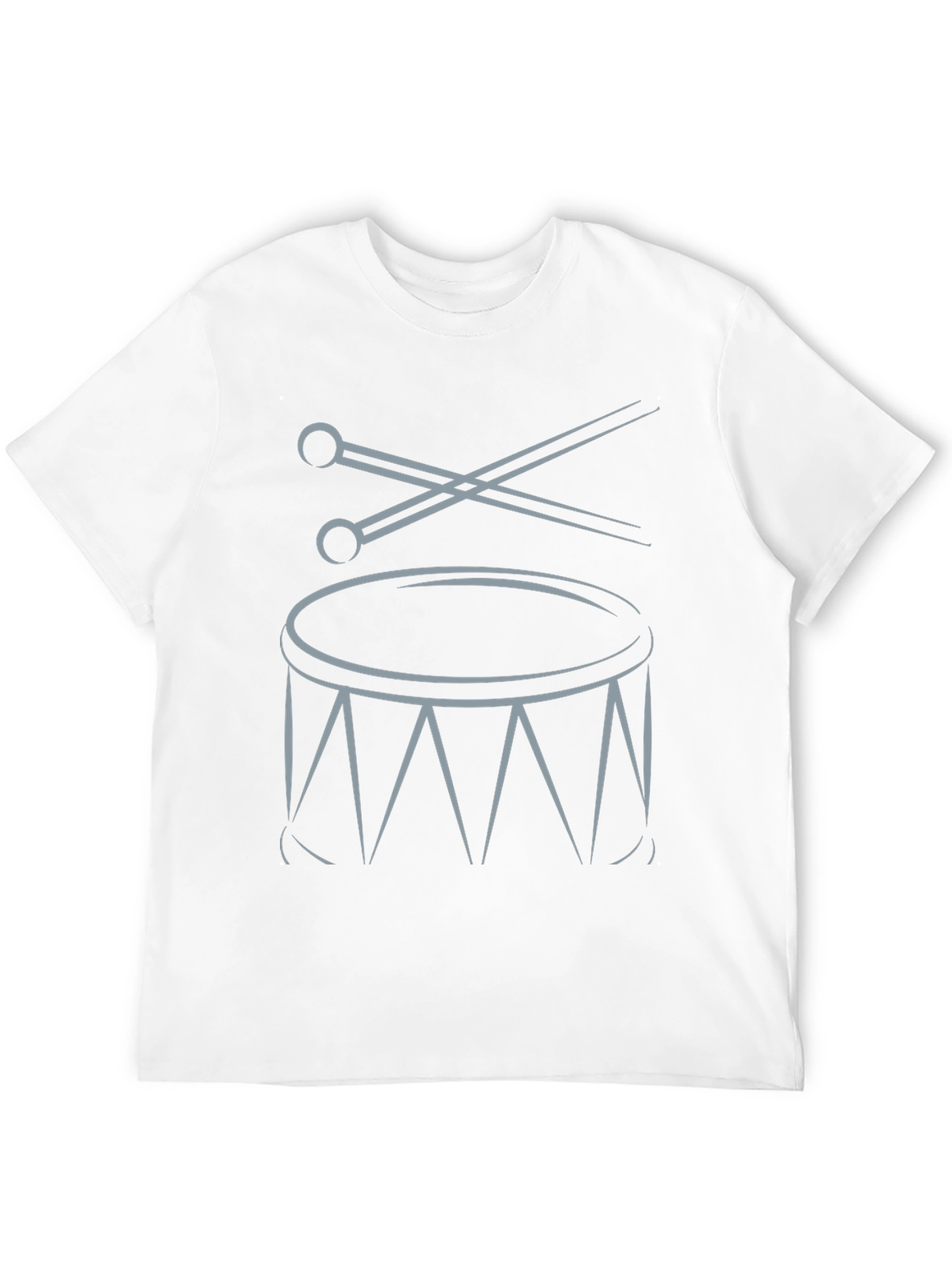 Drum Kit Graphic Tee - Musician T-Shirt