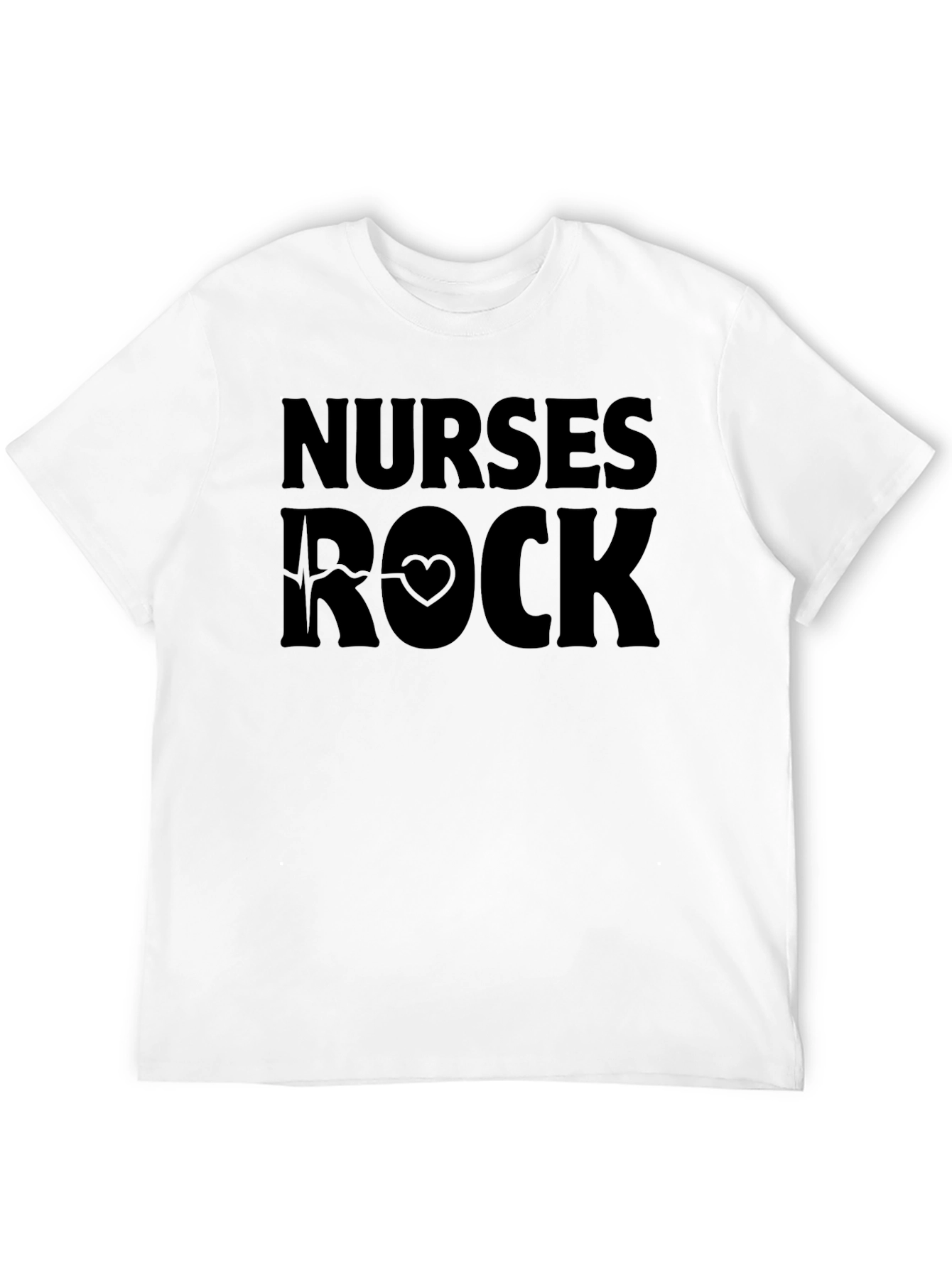 Nurses Rock Graphic T-Shirt - Comfortable Cotton Blend