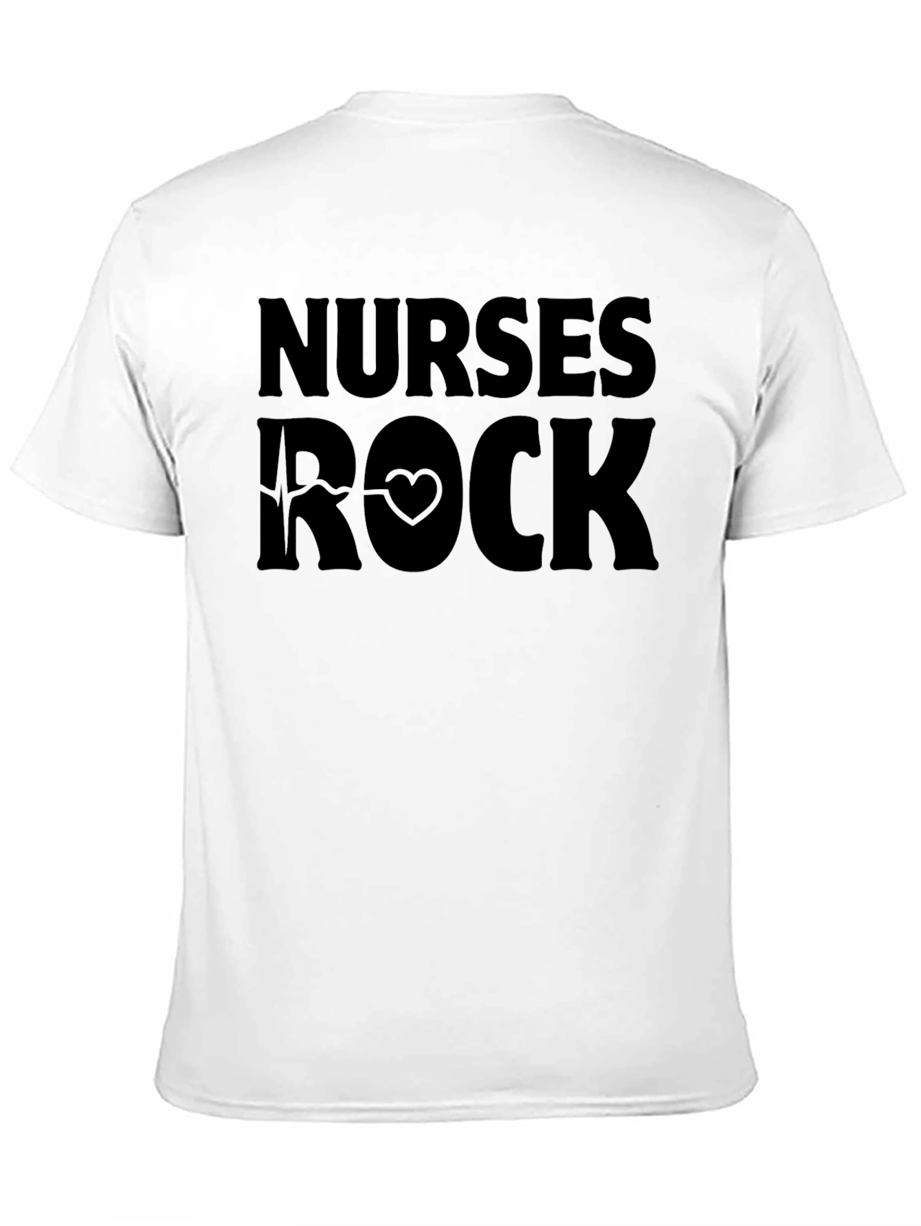 Nurses Rock Graphic T-Shirt - Comfortable Cotton Blend