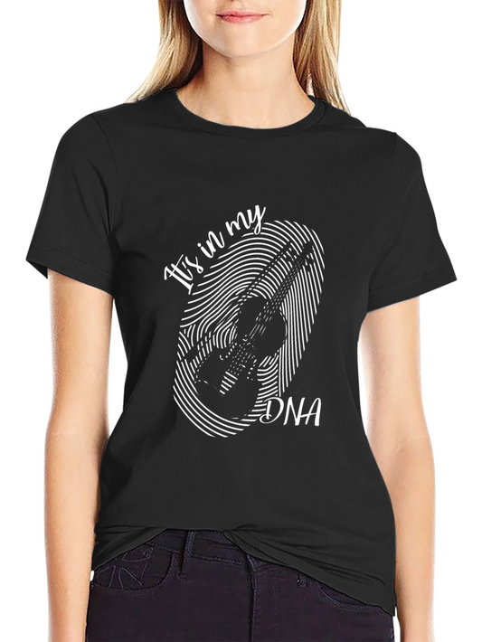 Guitar DNA Black Graphic Tee