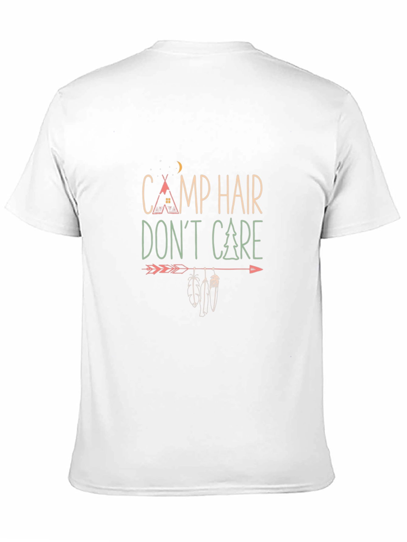 Camp Hair Dont Care Graphic T-Shirt