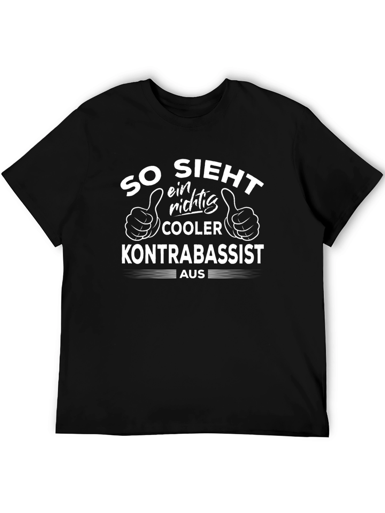 Cool Bassist T-Shirt - So Sieht Design