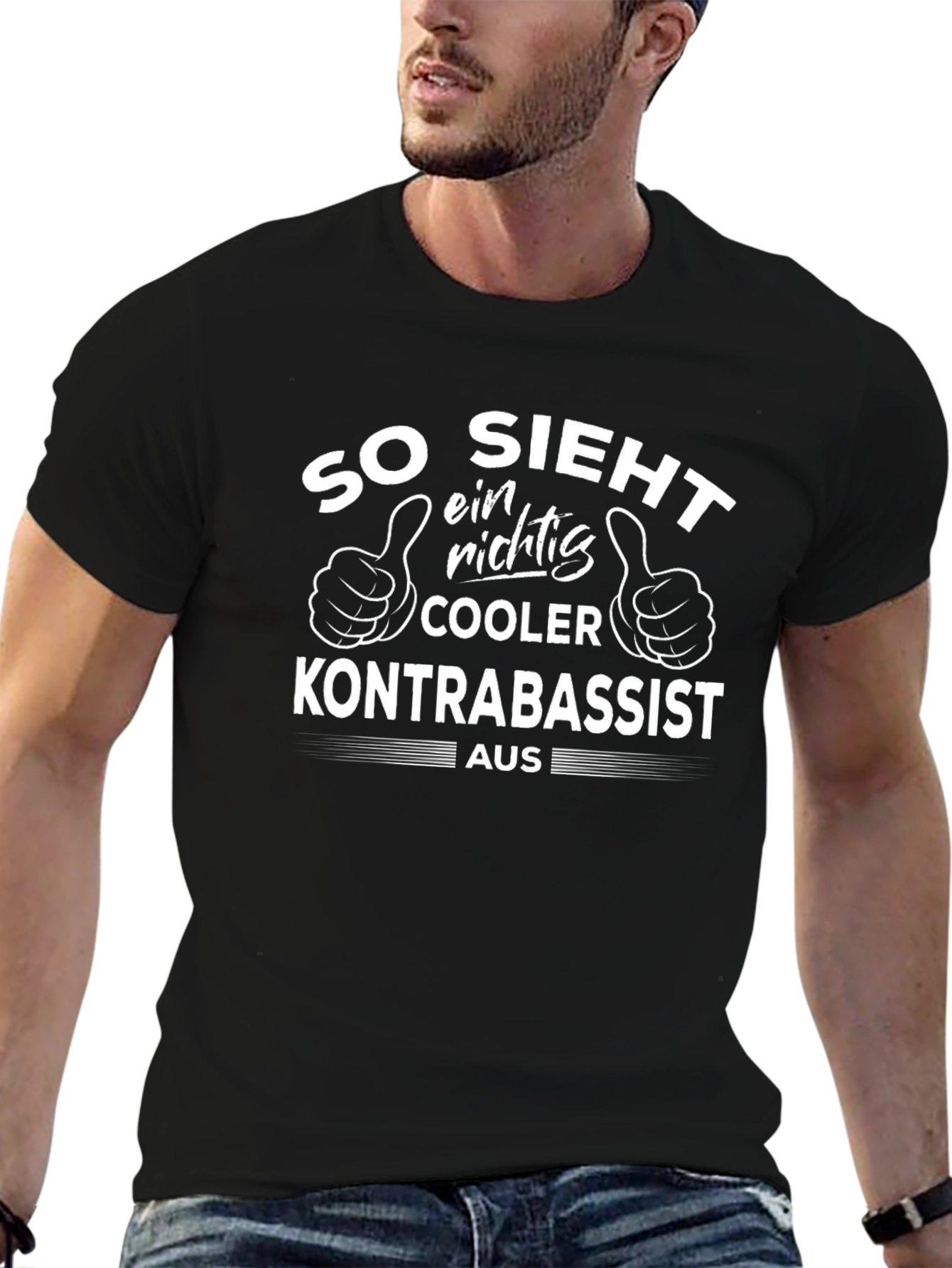 Cool Bassist T-Shirt - So Sieht Design