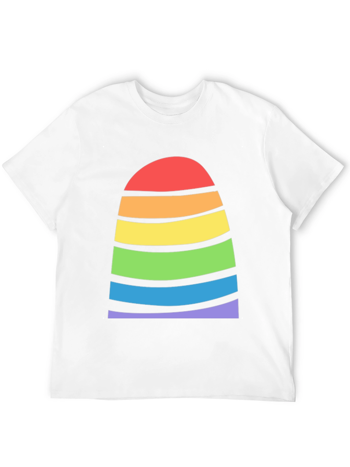 Rainbow Stack Graphic Tee - Pride Edition T-Shirt