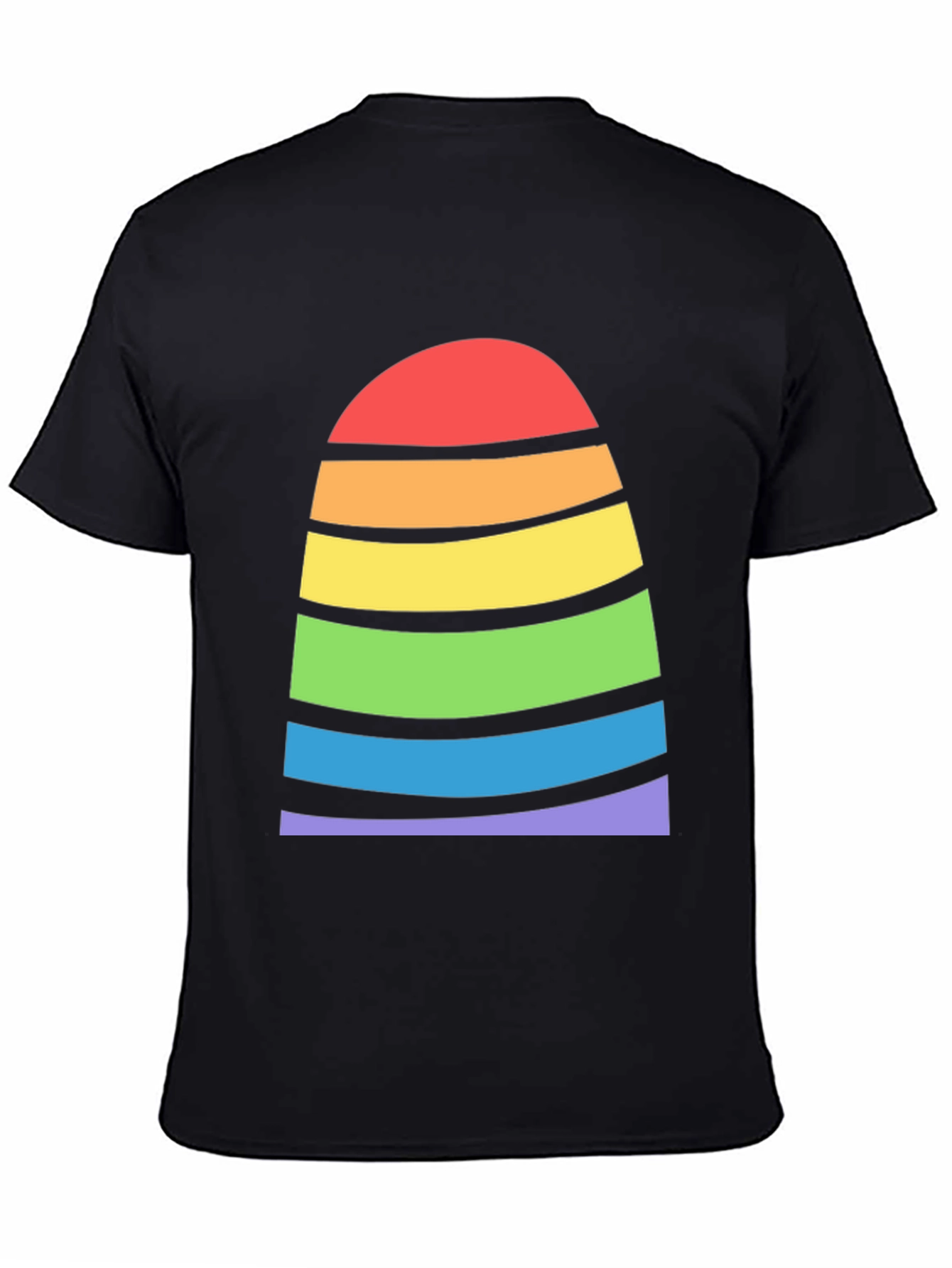 Rainbow Stack Graphic Tee - Pride Edition T-Shirt
