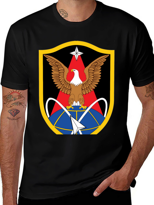 Eagle Crest Graphic Black T-Shirt