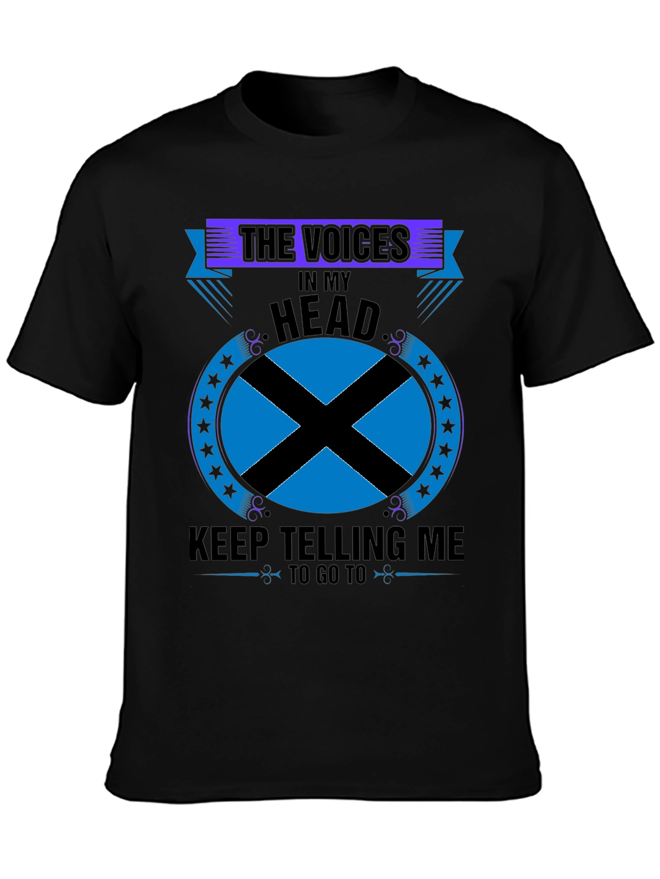 Funny Voices in My Head Novelty T-Shirt