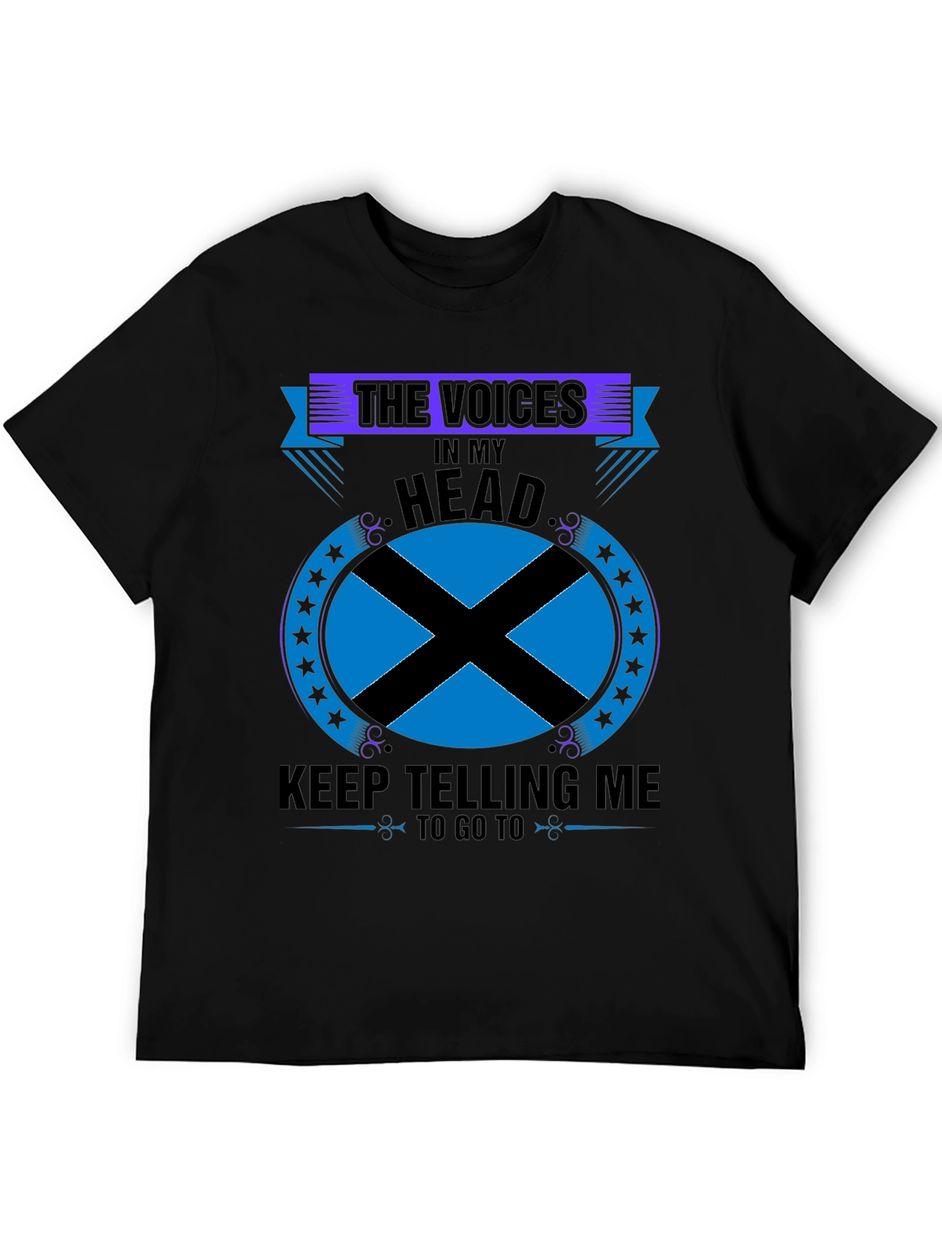 Funny Voices in My Head Novelty T-Shirt