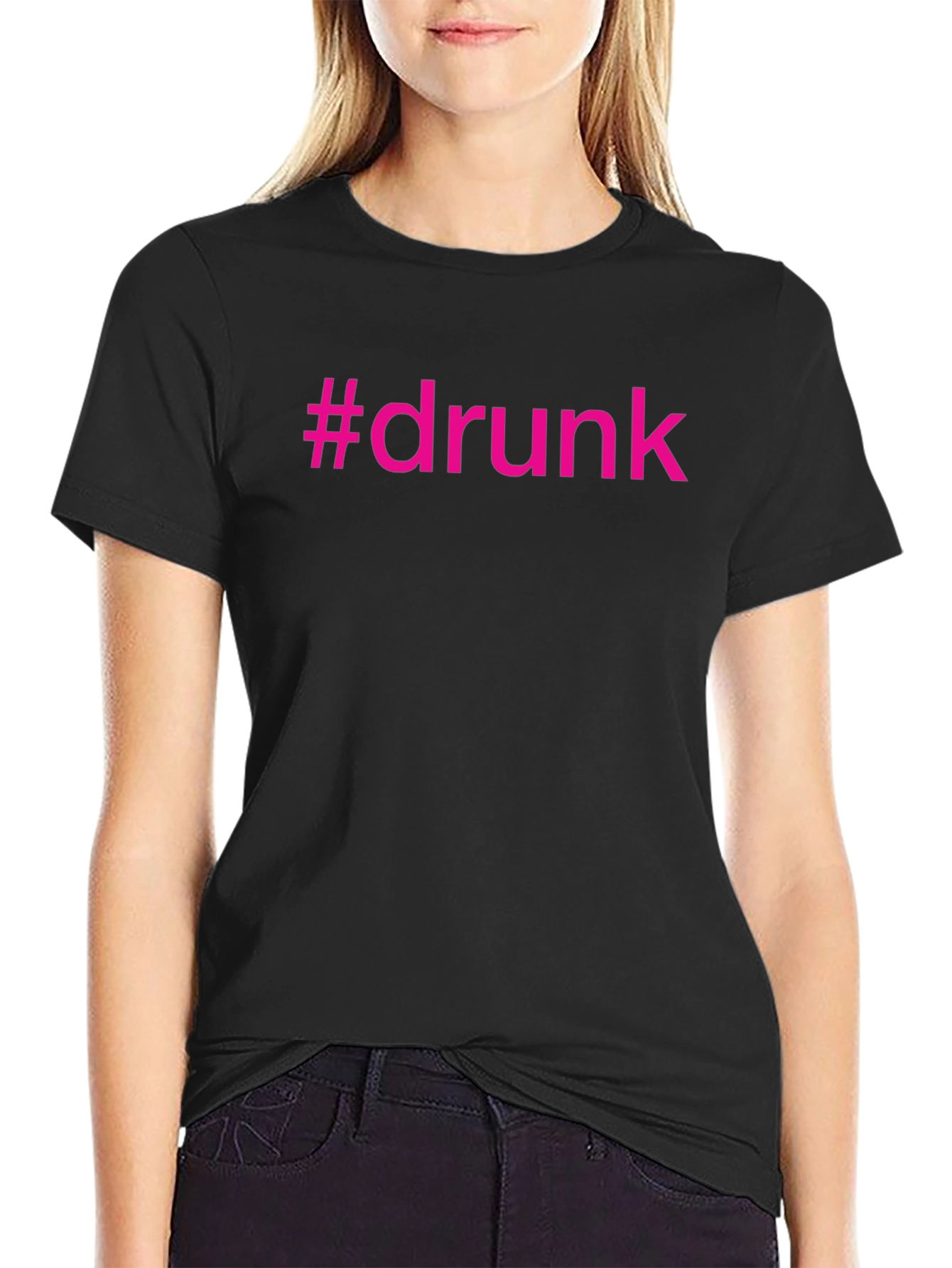 #Drunk Graphic Tee - Funny Party T-Shirt