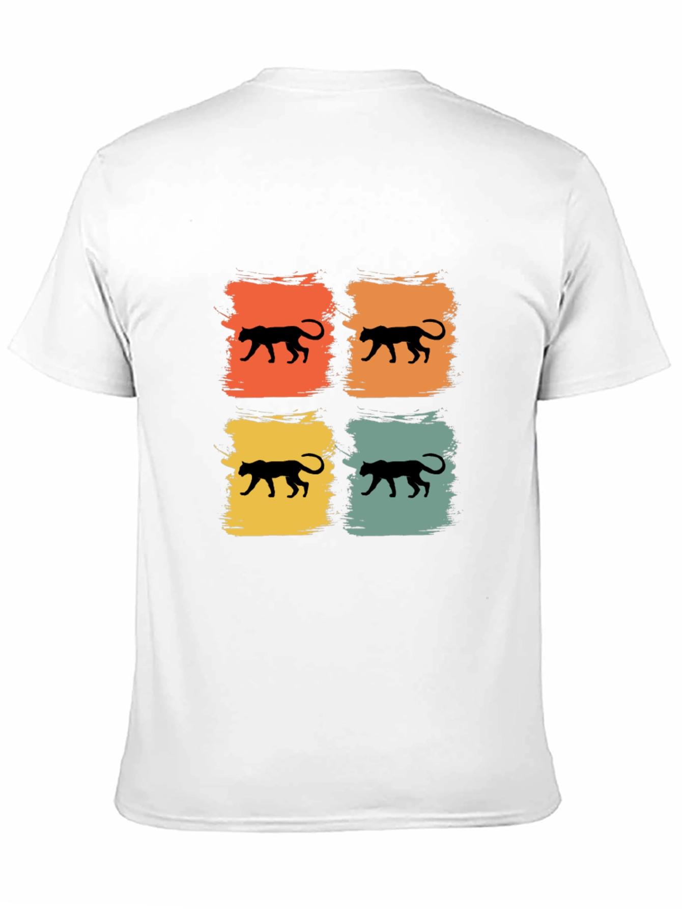 Retro Panther Print Tee
