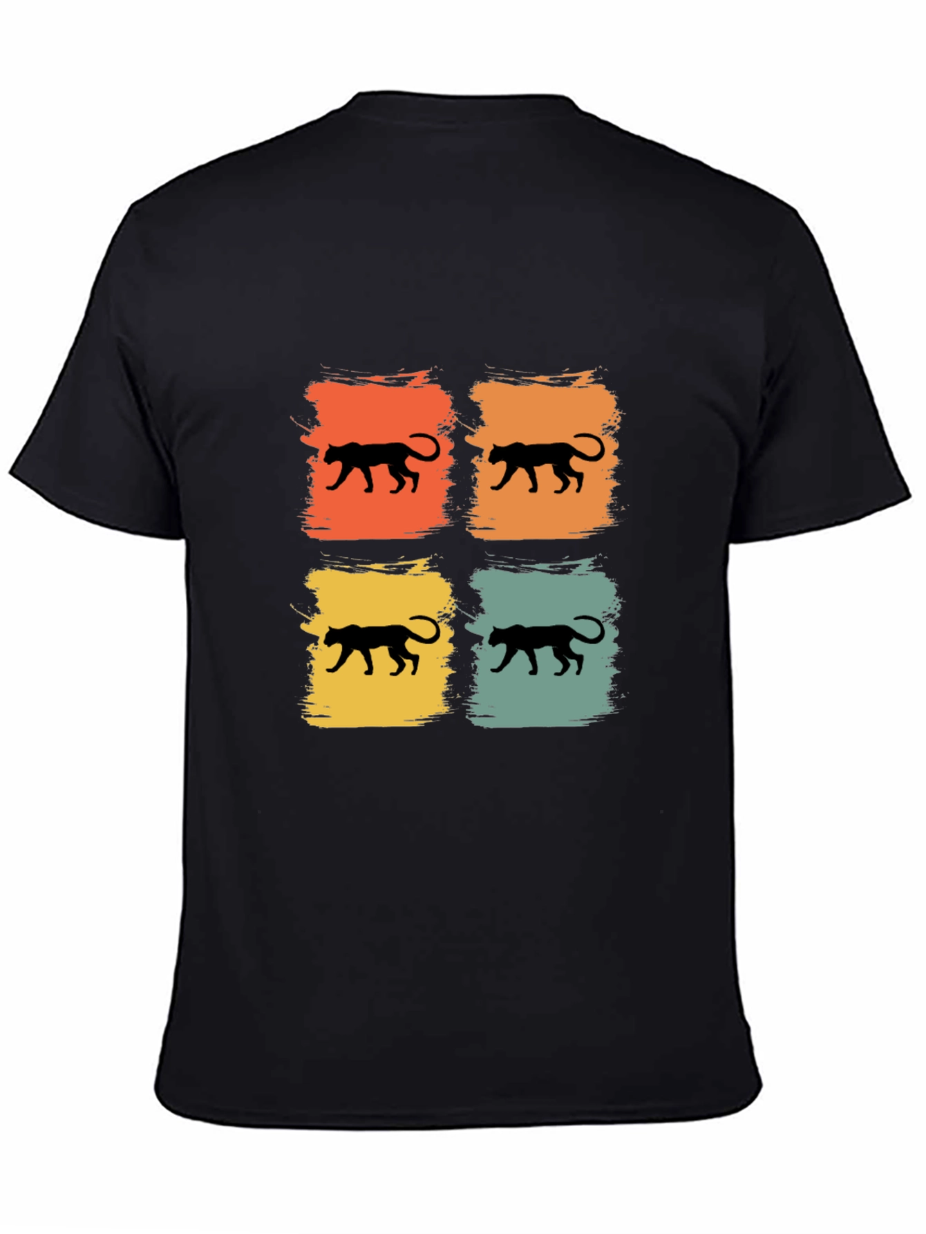 Retro Panther Print Tee