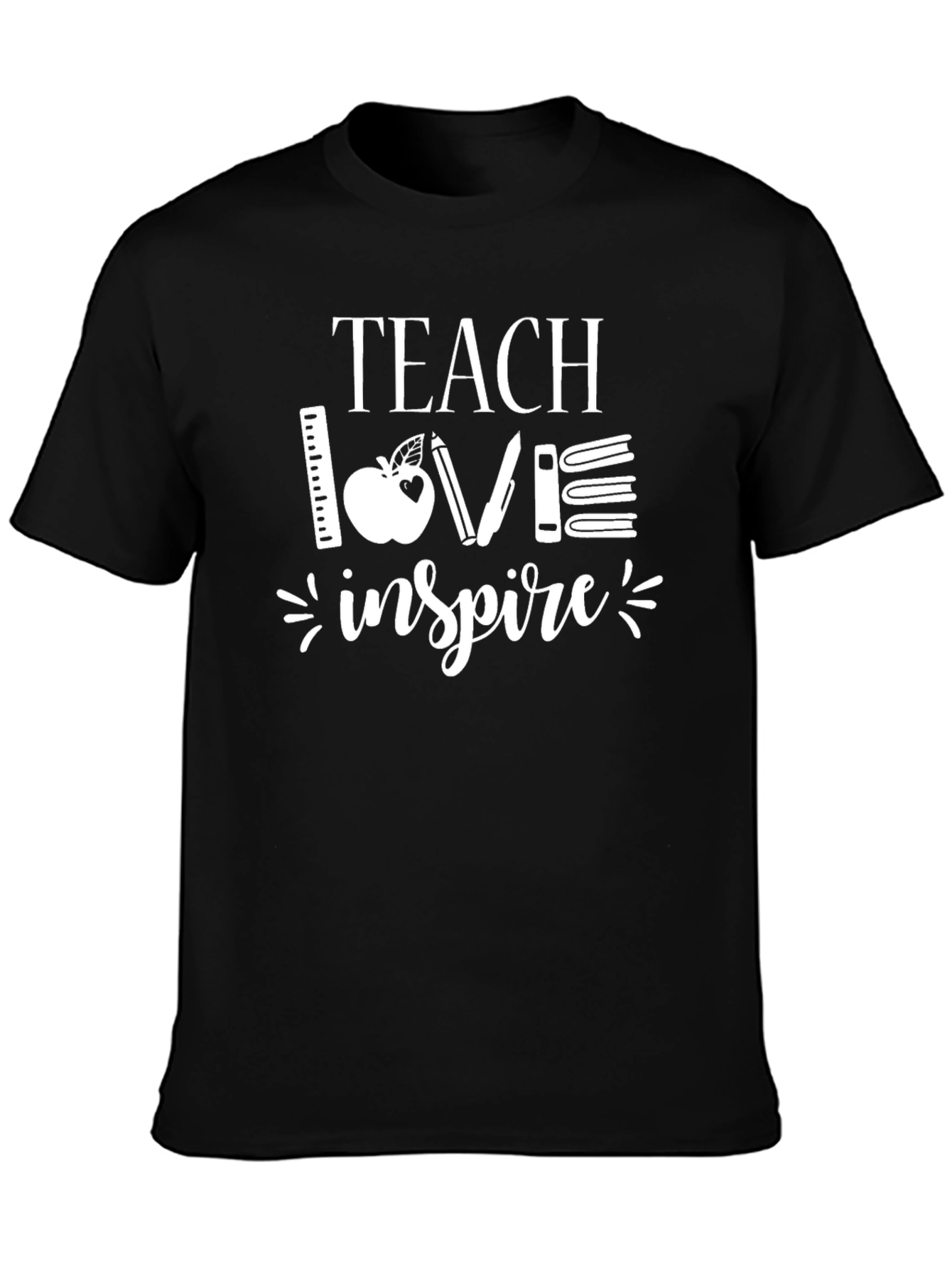 Teach Love Inspire T-Shirt - Teacher Appreciation Tee