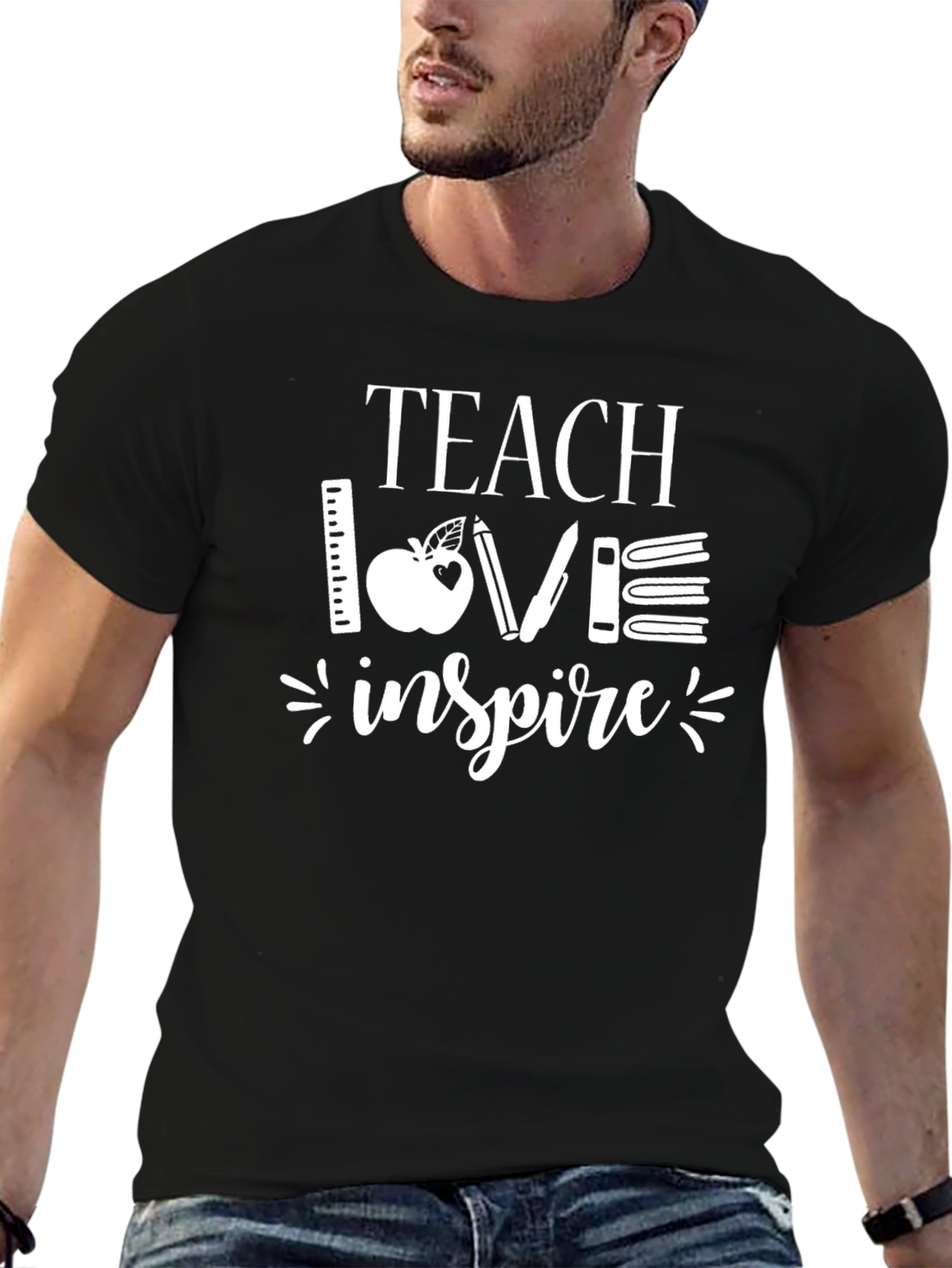 Teach Love Inspire T-Shirt - Teacher Appreciation Tee
