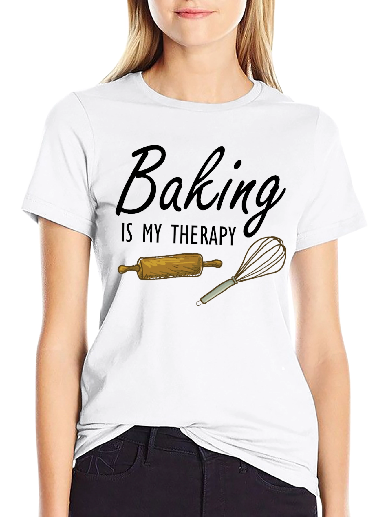 Baking Is My Therapy T-Shirt