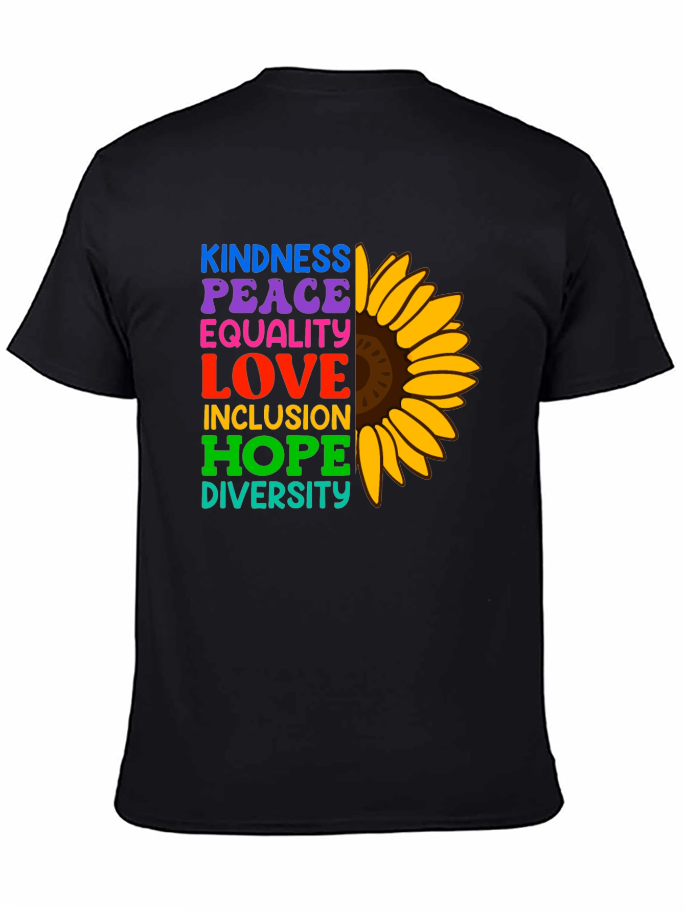 Kindness Peace Love Diversity T-Shirt