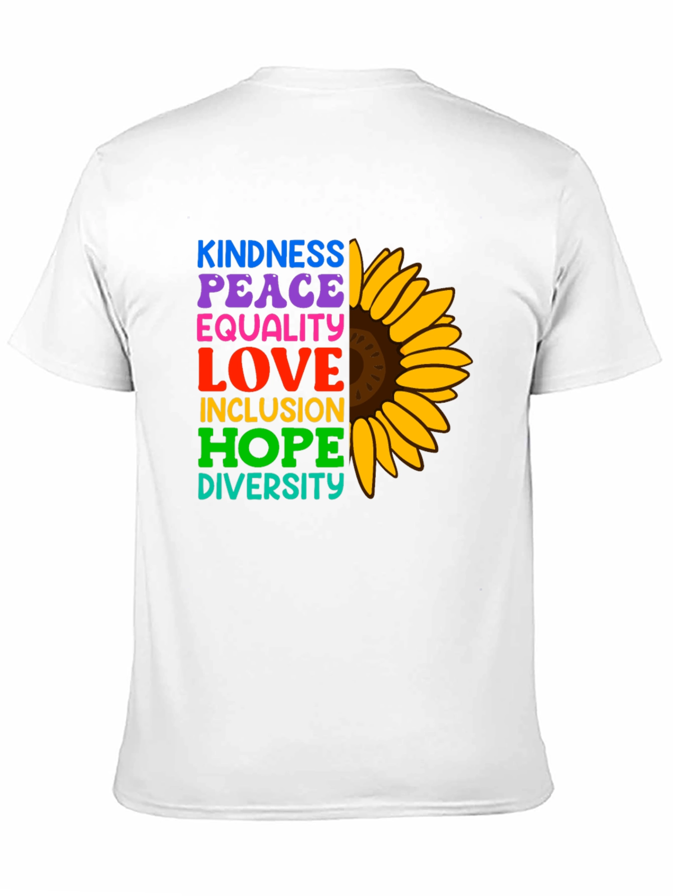 Kindness Peace Love Diversity T-Shirt