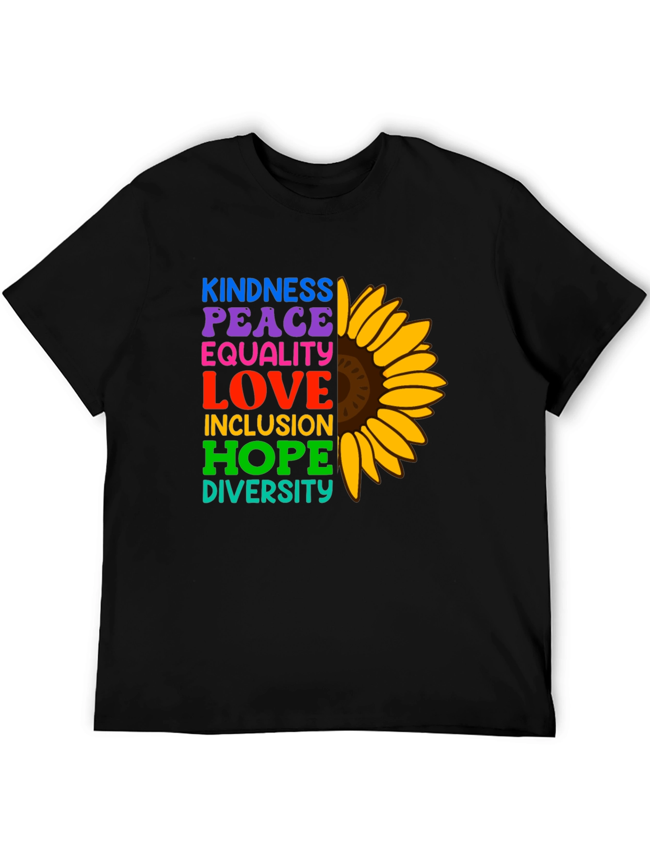 Kindness Peace Love Diversity T-Shirt